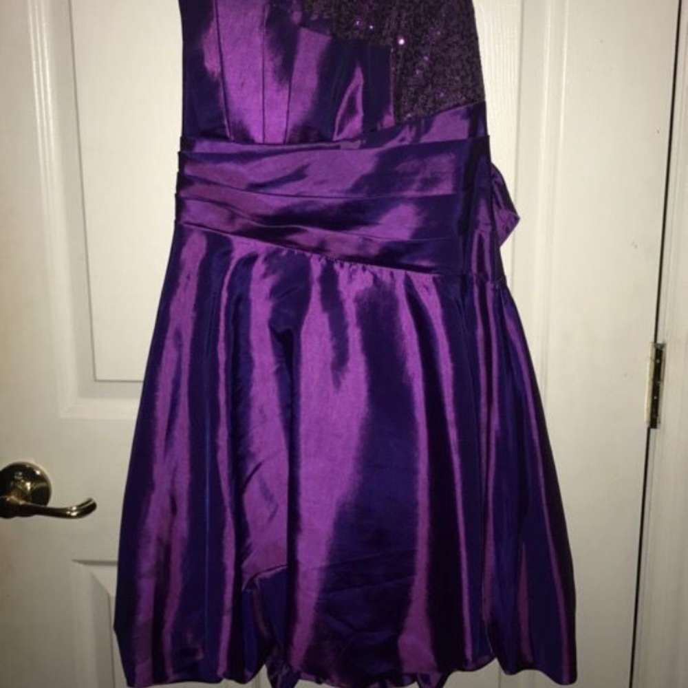 Purple size nine dress